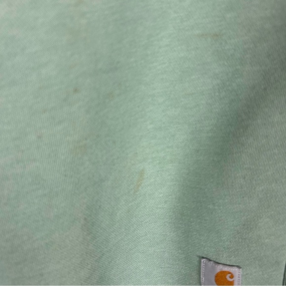 Carhartt Mint Green Sweatshirt Size XS - Picture 5 of 13